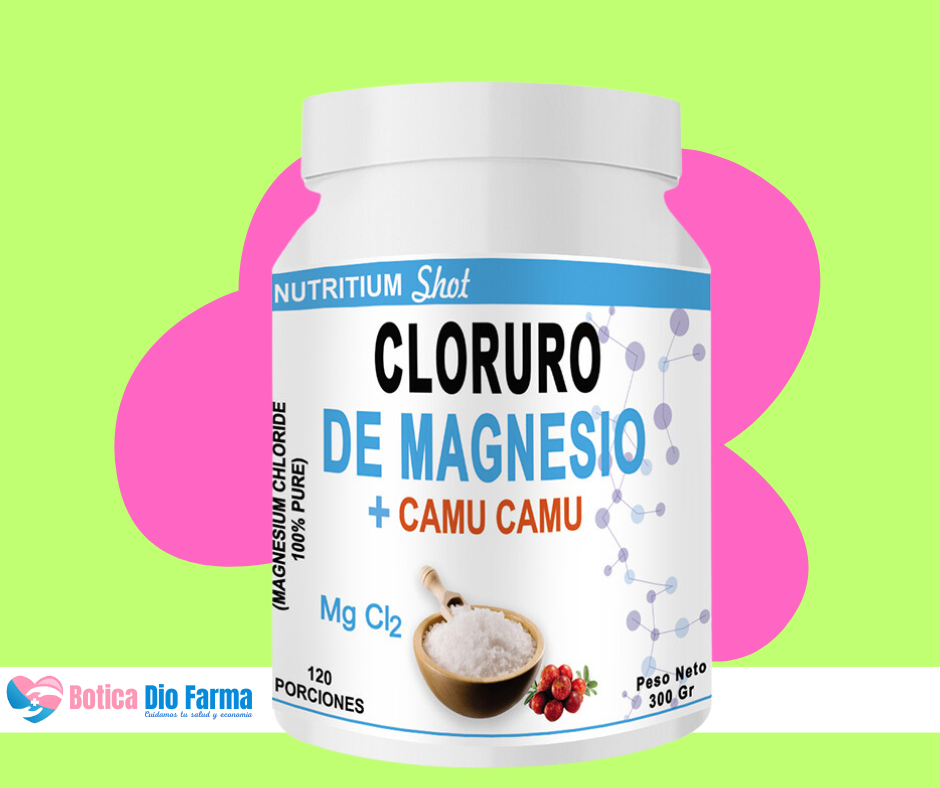 CLORURO DE MAGNESIO + CAMU CAMU