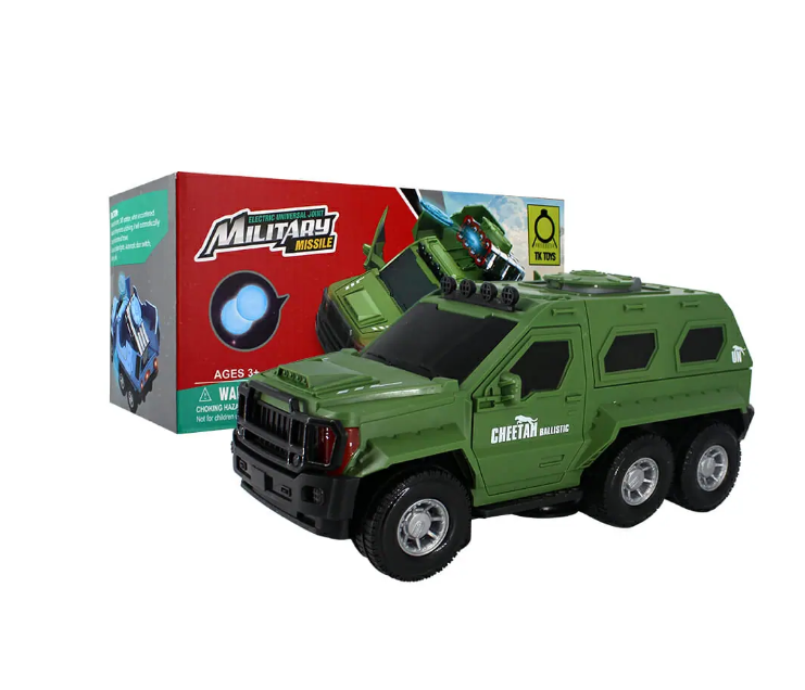 CARRO MILITAR LANZA DISCO